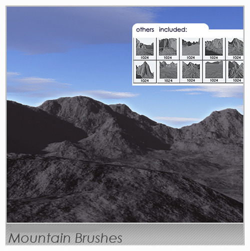 Mountain Brushes Set