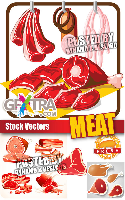 Meat - Stock Vectors