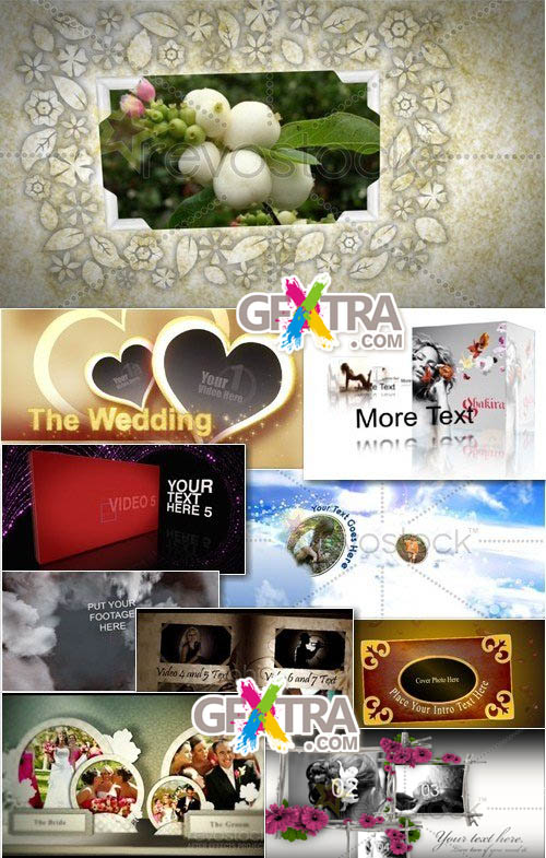Projects Pack for After Effects - Wedding Pack