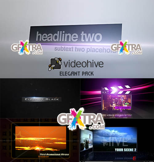 Videohive Projects Pack - Elegant Pack