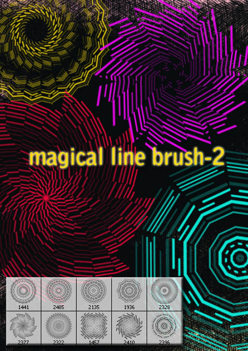 Magical Lines Brushes