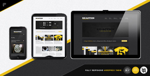 ThemeForest - Reaction WP : Responsive, Rugged, Bold v1.6.1 UPDATED