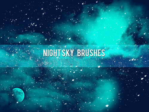 Night Sky Brushes for Photoshop