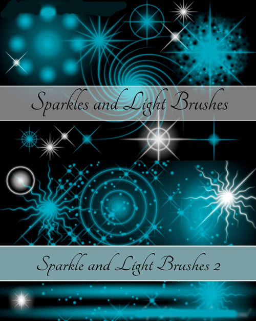 Sparkle and Light Brushes Set