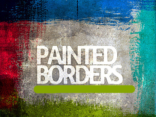 Paint Borders Brushes Set