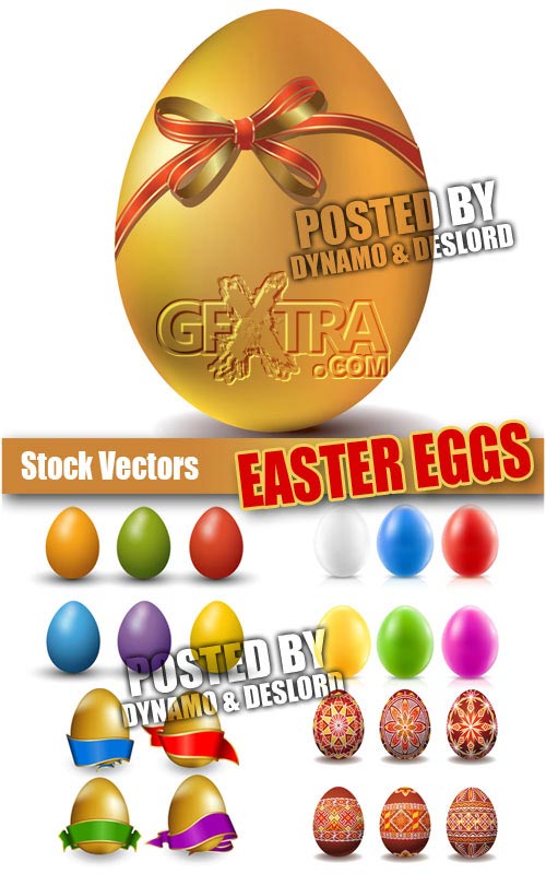 Easter eggs - Stock Vectors