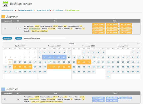 Premium Booking Calendar Pro Versions and Hotel Edition - WordPress Plugin