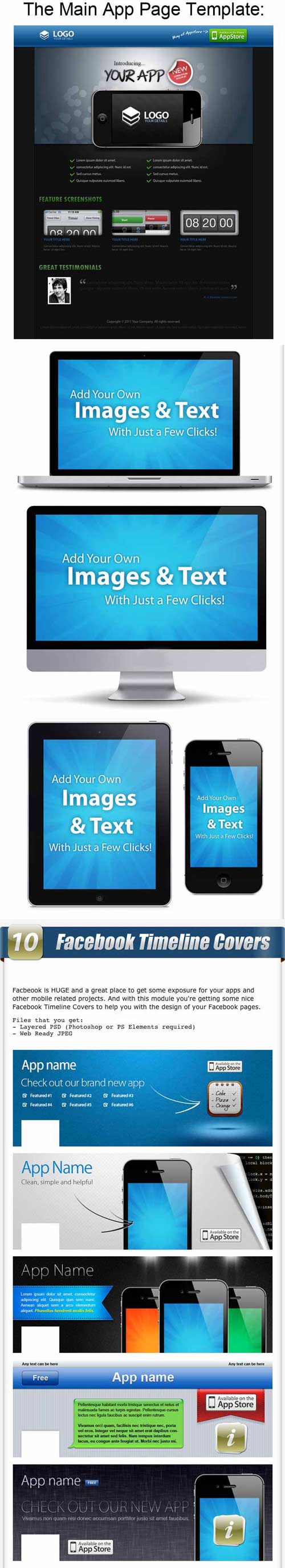 Mobile Graphics Toolkit - Premium design files for your mobile projects