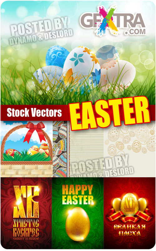 Easter 4 - Stock Vectors