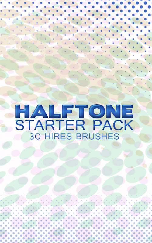 Halftone Brushes Starter Pack
