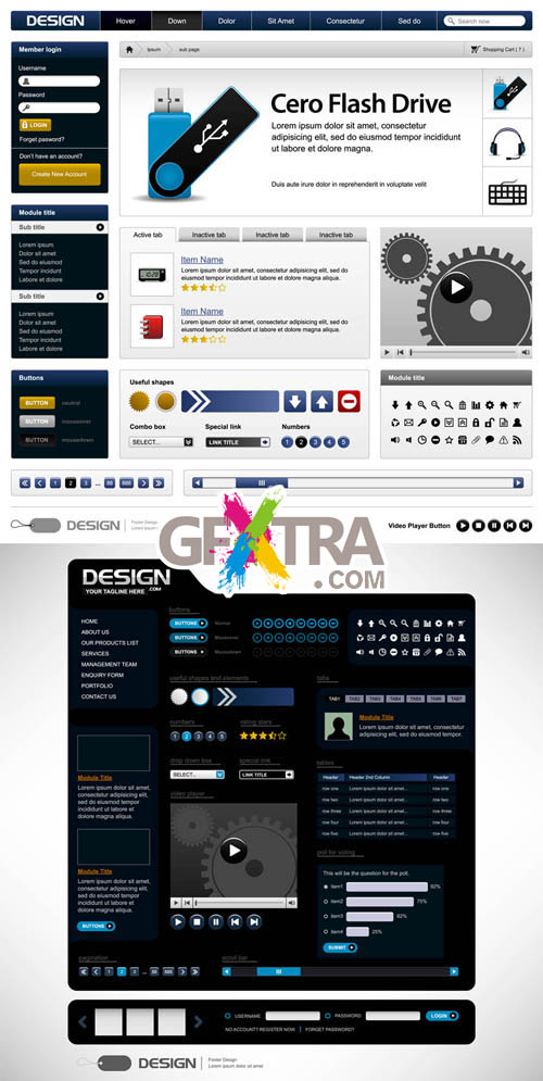 Interface Elements for the Site #35