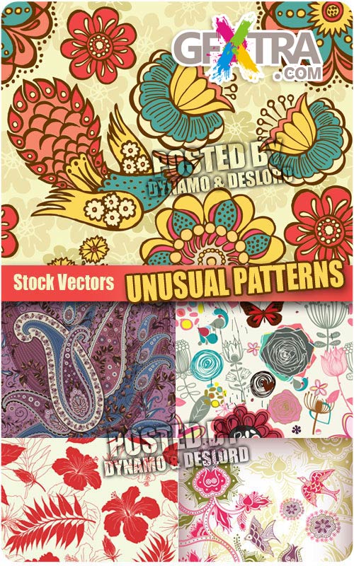 Unusual patterns - Stock Vectors
