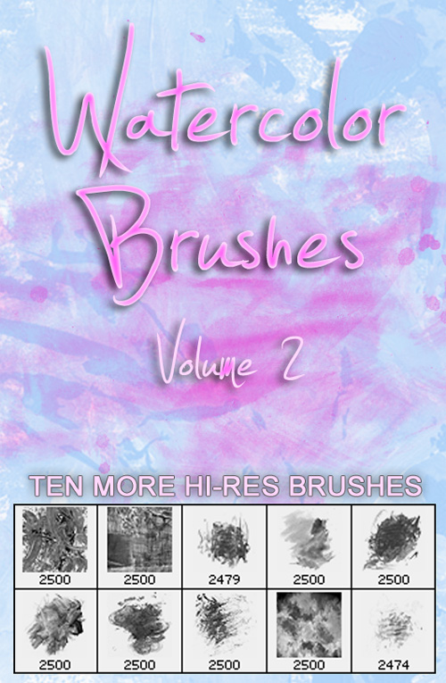 Watercolor Brushes Vol.2