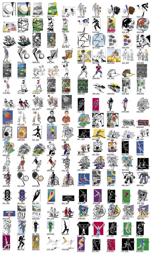 Creatas Illustraiton Series From CD01 to CD12 EPS