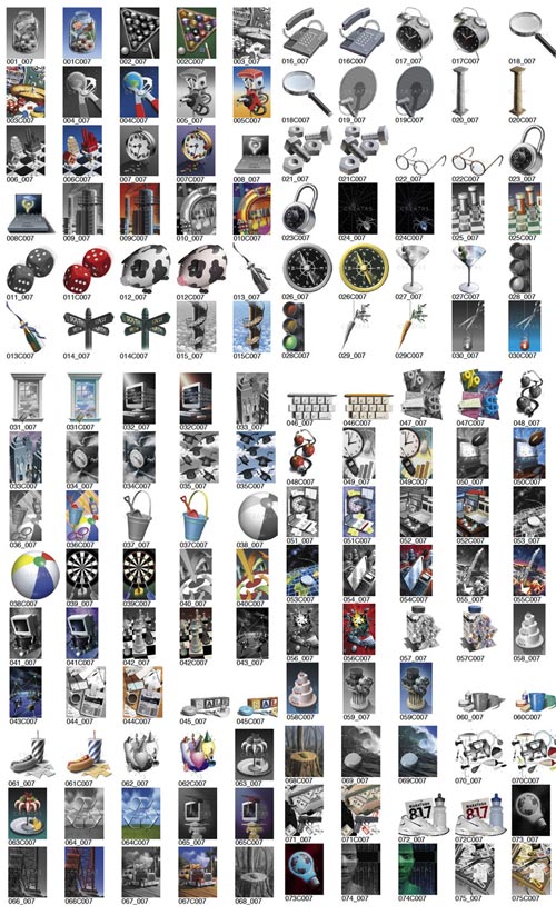 Creatas Illustraiton Series From CD01 to CD12 EPS