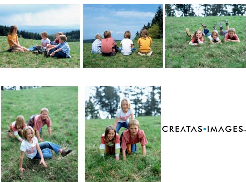 Creatas CRE578 Children in Nature
