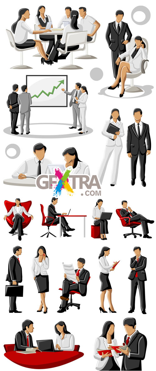 Business and Finance - Vector People Pack #4