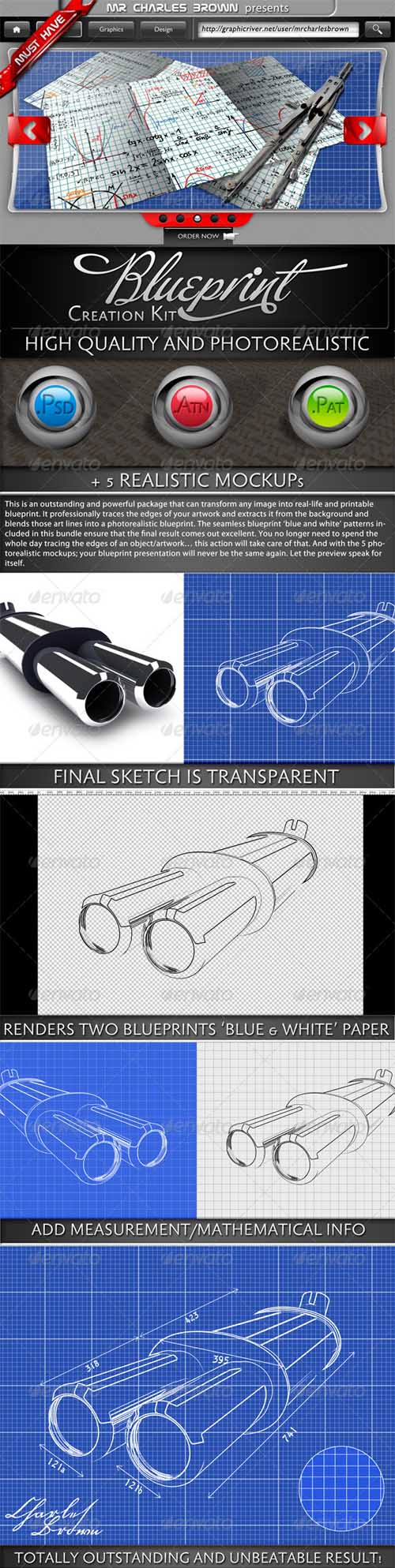 GraphicRiver - Blueprint Creation Kit