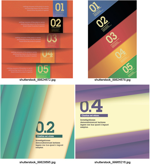 COPYRIGHT! Amazing SS - Creative Paper Card Templates 2, 20xEPS