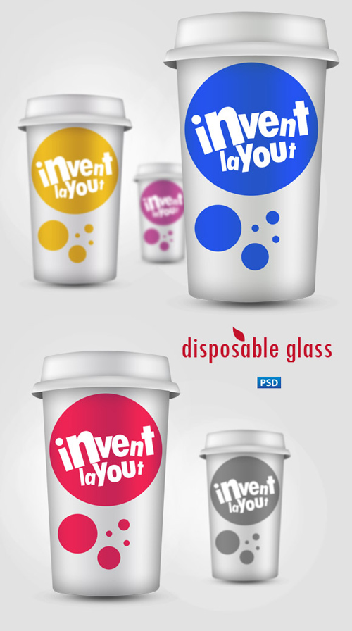 Disposable glass beakers