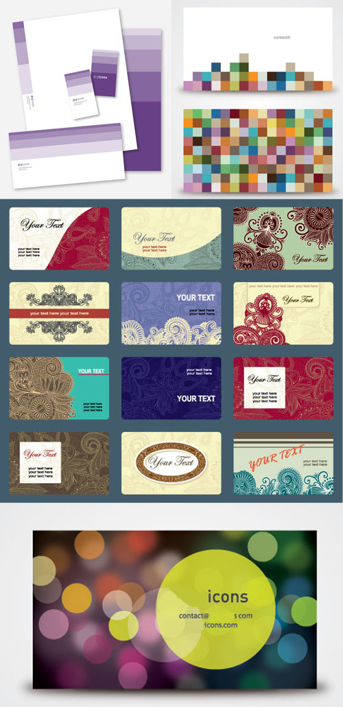 Vintage Business Cards Collection