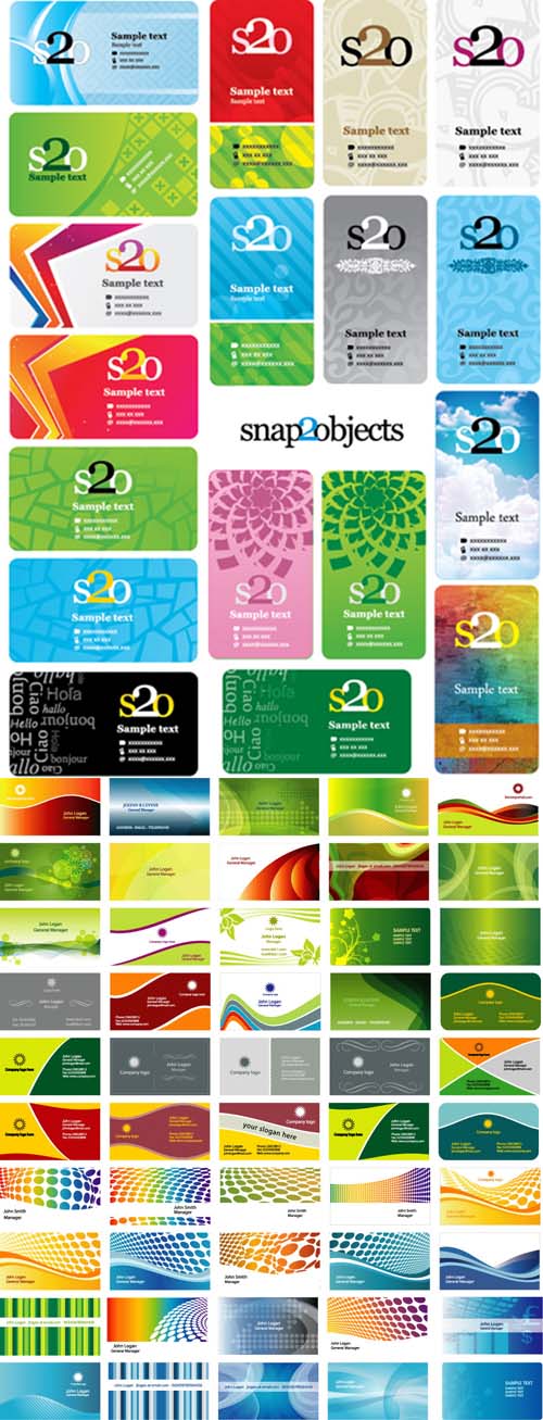 Business Cards Vector Collection Pack 2