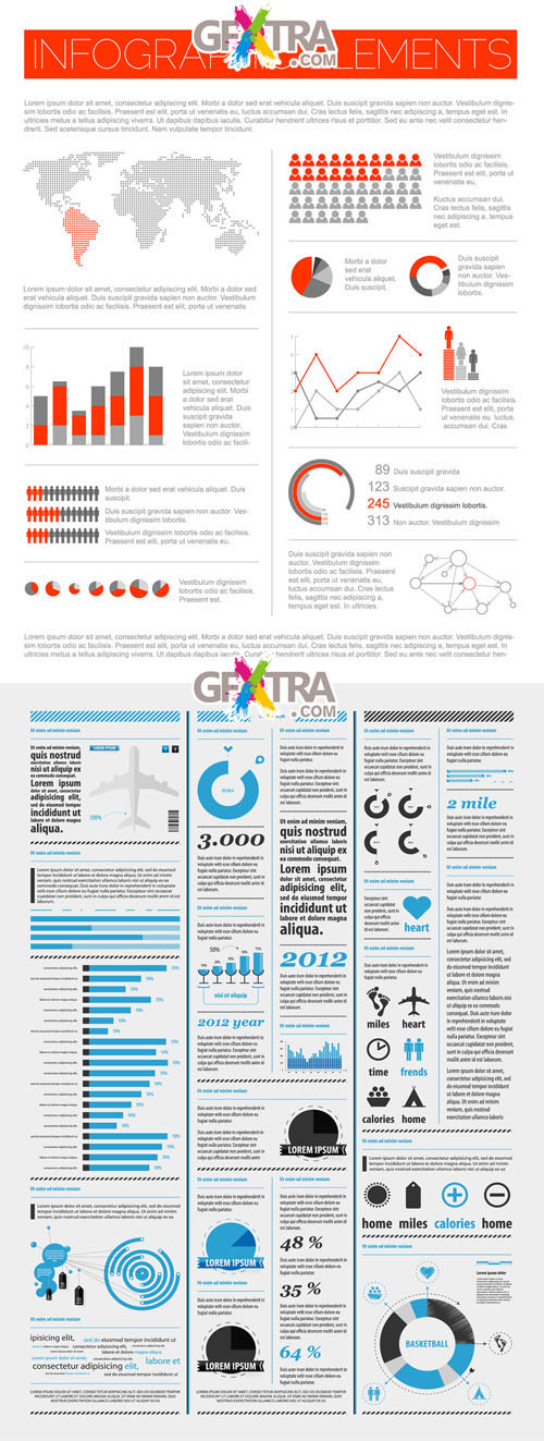 Infographics Vector Pack #22