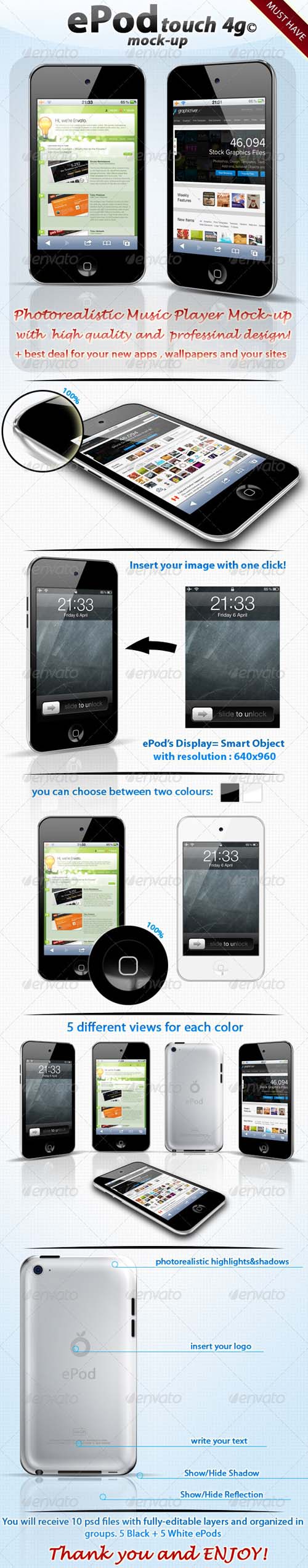 GraphicRiver - ePod Touch 4g Mock-up