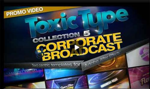 Digital Juice Toxic Type Collection 5 Corporate and Broadcast
