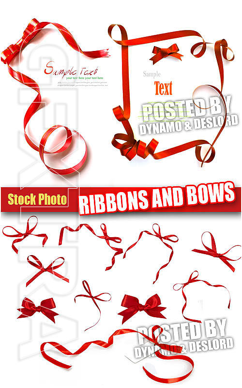 Ribbons and bows - UHQ Stock Photo