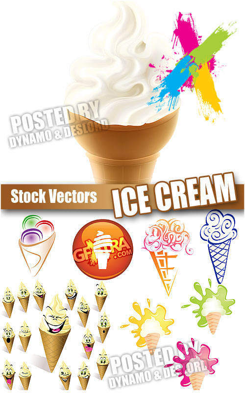 Ice cream - Stock Vectors