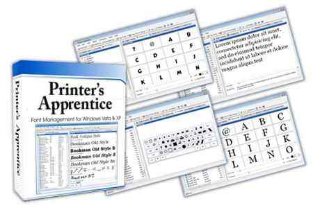 Printers Apprentice v8.1 Build 8.1.28.1 Font manager