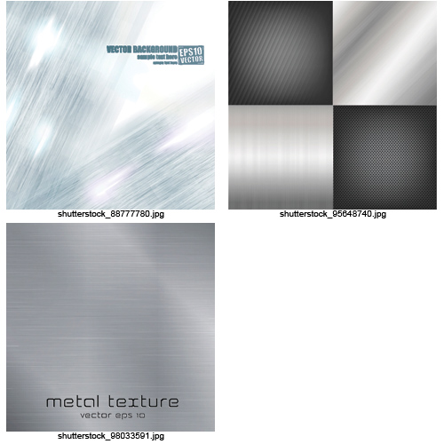 Amazing SS - Metal Backgrounds, 15xEPS