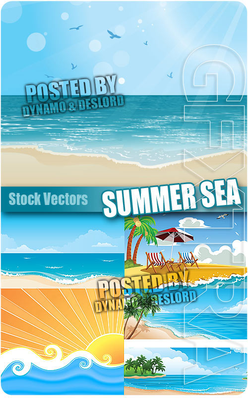 Summer sea - Stock Vectors