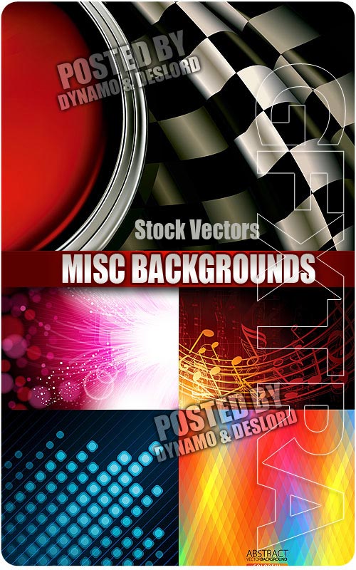 Misc backgrounds - Stock Vectors