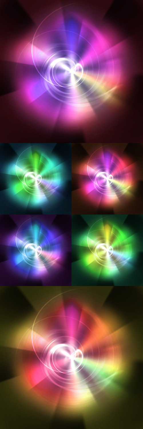 Psd Backgrounds - Circle of explosion