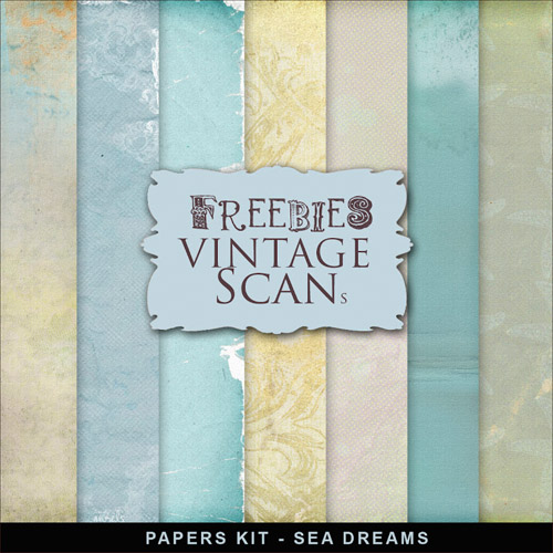 Textures - Sea Dreams Papers