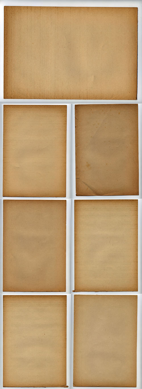 8 Original Hi-Res Old Brown Paper Textures