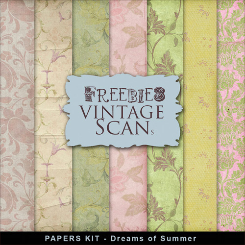 Textures - Old Vintage Backgrounds - Dreams Of Summer