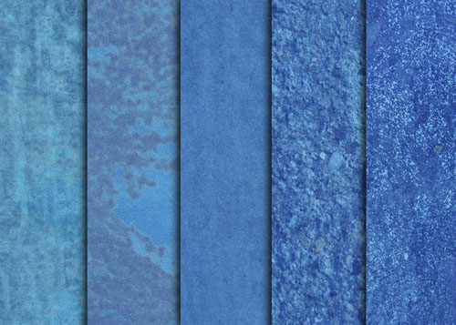 Blue Grainy Grunge Textures