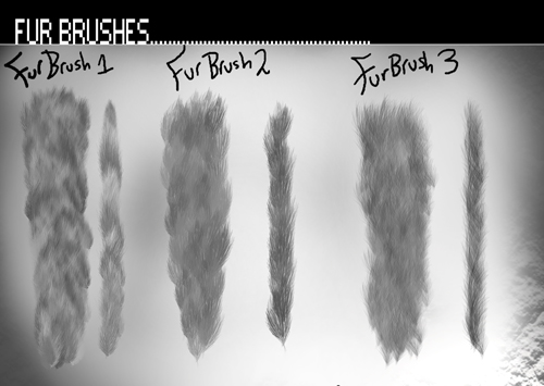 Fur Brushes for Photoshop
