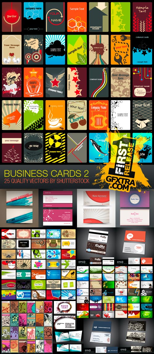 Amazing SS - Business Cards 2, 25xEPS