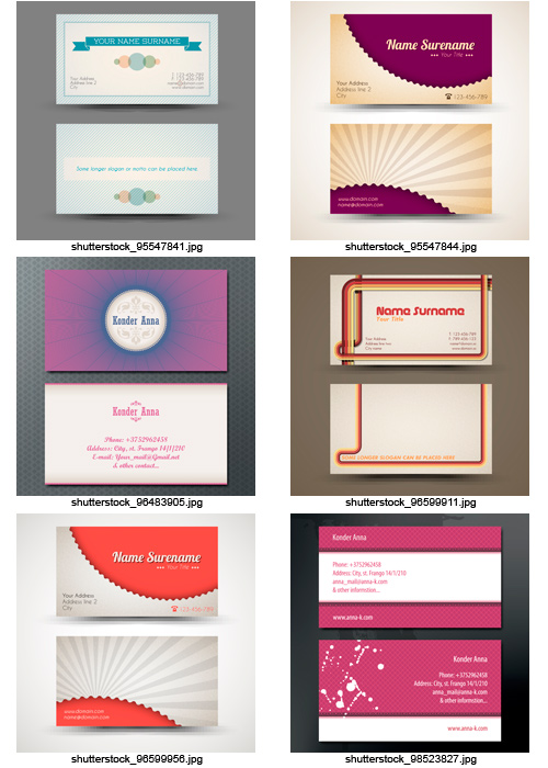 Amazing SS - Business Cards 2, 25xEPS