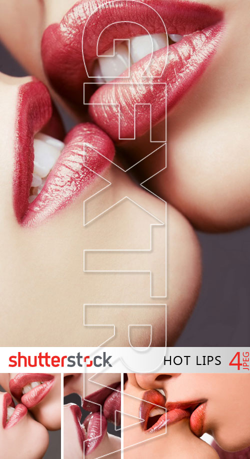 Hot Lips, 4xJPGs - Shutterstock