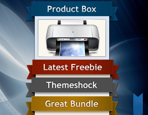 Product Boxes Psd