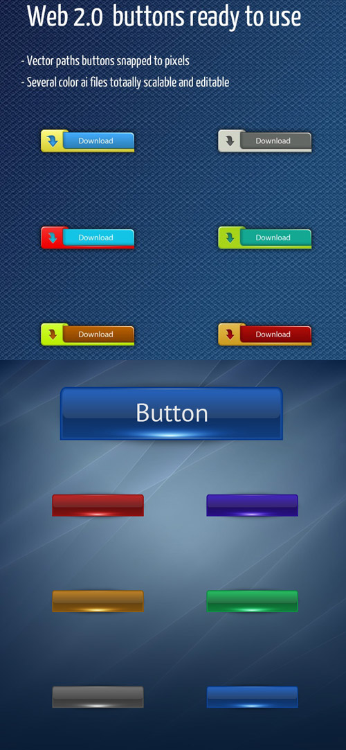 Web Button - Minimal