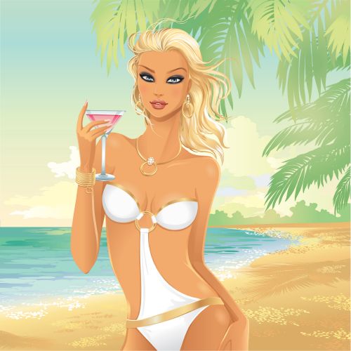 Wonderful iStockPhoto Girls 25xEPS