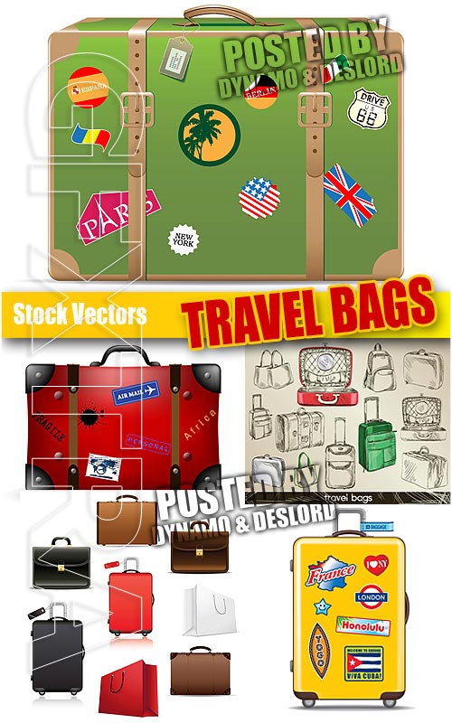 Travel bags - Stock Vectors