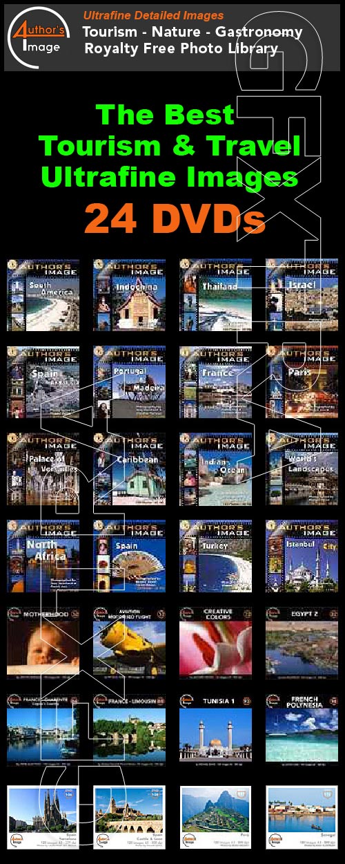 Author's Image Collection 24xDVDs The Best Tourism &amp; Travel Pictures