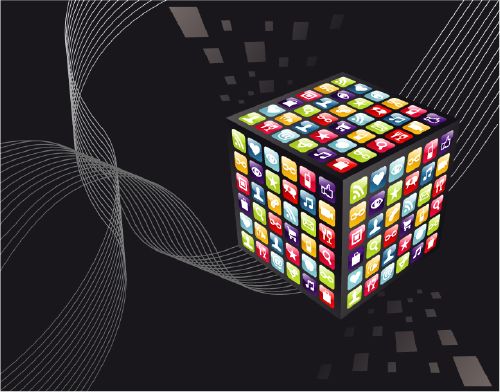 Smartphones & Apps Collection 50xEPS